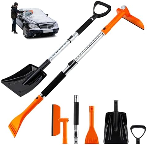 REALYOU 49.2" Car Snow Brush and Ice Scraper by Realyou