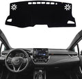 Dashboard Cover Dash Mat Fit for to-yota Corolla 2024-2020, Car Dash Board Mat by KEYOOG