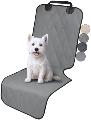 VIVAGLORY Dog Front Seat Cover Car Seat Protector by VIVAGLORY