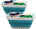 SAMMART 42L Collapsible Plastic Laundry Basket by SAMMART