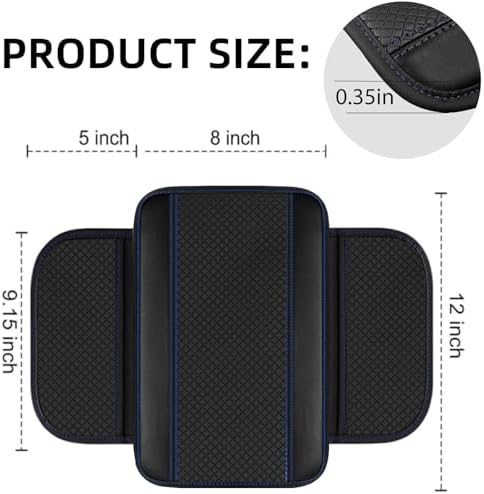NBTEPEM 10 Pcs Car Floor Mats Full Set Car Accessories, Microfiber Leather - Image 6