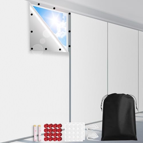 FADOTY 100% Blackout Curtains 2 Pack by FADOTY