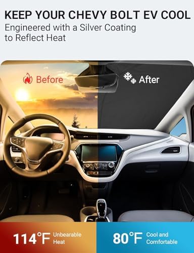 Proadsy Custom Fit Car Windshield Sun Shade - Image 3
