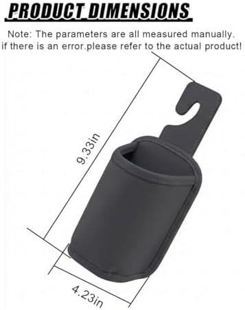 Craedli Car Door Cup Holder, Back Seat Hanging Storage Bag - Image 2