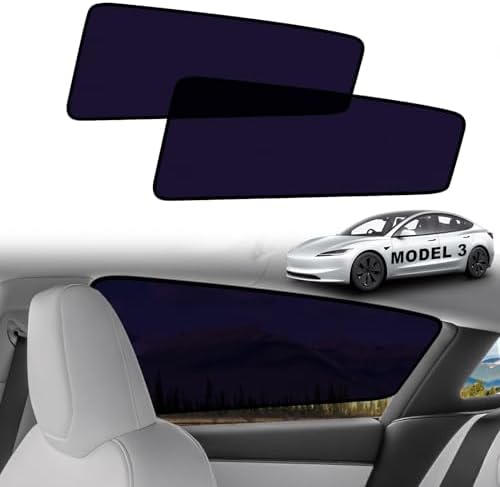 XCBYT 2024-2026 Tesla Model 3 Window Shades by XCBYT