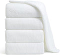 Smuge Bath Towel Set, 4-Piece 35x70 Inches, Extra Large Microfiber Bath Towels by Smuge