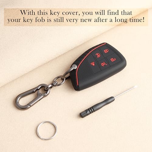 Key Fob Cover for Chevy Equinox Traverse Blazer GMC Acadia Terrain Envision - Image 3