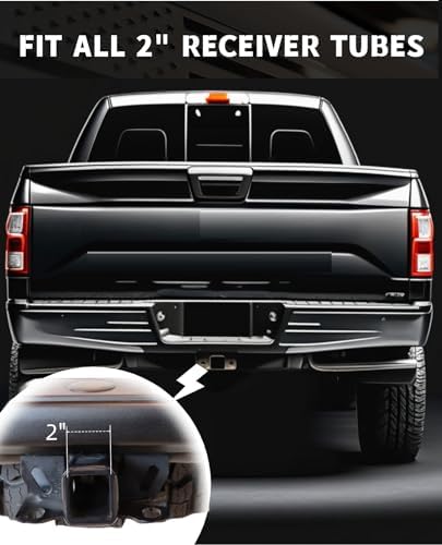 Heavy American Flag Metal Trailer Hitch Cover - Image 6