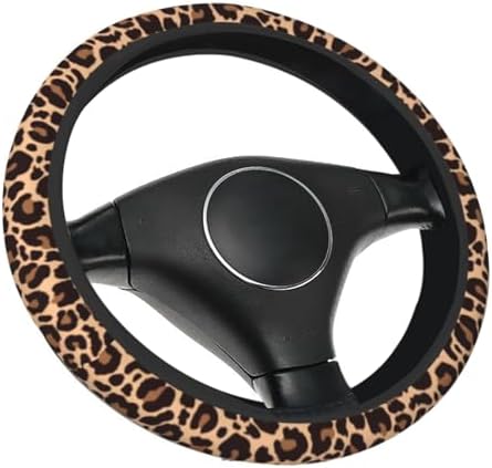 Leopard Steering Wheel Cover, Cheetah Universal Car Steering Wheel Covers - Image 7