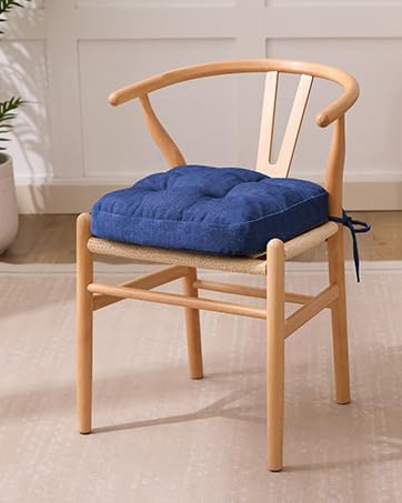 IASEAHK Memory Foam Dining Chair Cushions, 16.5"x16.5"x3.5" - Image 2