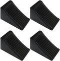 CertBuy 4 Pack Wheel Chock for Trailers, RV Wheel Chocks Heavy Duty, Trailer by CertBuy