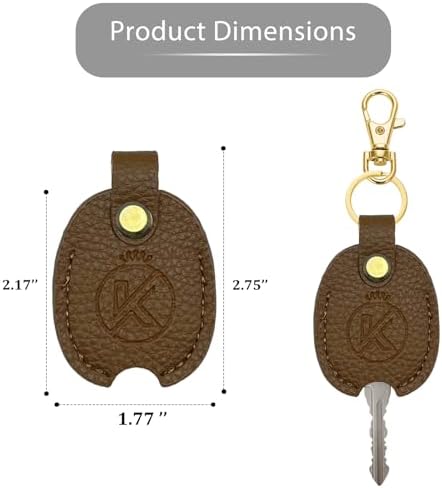 Leather Car Key Cover - Image 2
