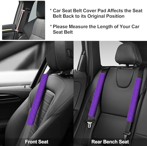 surpassme Car Seat Belt Pads Cover - Image 2