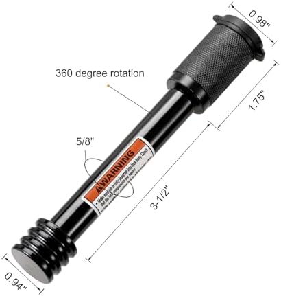 CZC AUTO Trailer Hitch Pin Lock 5/8" - Image 3