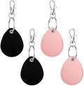 4 Pack Leather Key Fob Holder ID Card Keys Chain Protector Case Cover PU by Unknown
