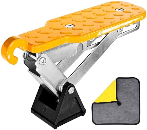Universal Car Door Step, Foldable Roof Rack Car Door Latch Hook Step, Max Load by Socpuro