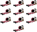 Ratchet Tie-Down Straps with Flat Hooks, 000 Lbs Breaking Strength | TieDown by MyteeProducts
