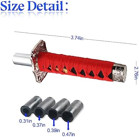 zipelo 6 Inch Samurai Sword Shift Knob - Image 2