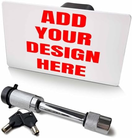 Custom Personalized Tow Metal Trailer Hitch Cover by Unknown