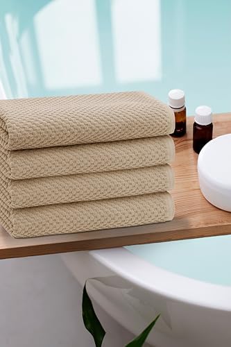 COTTON CRAFT Euro Spa Waffle Weave Bath Towels - Image 6