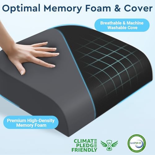Seat Cushion, Memory Foam Office Chair Cushion - Image 3
