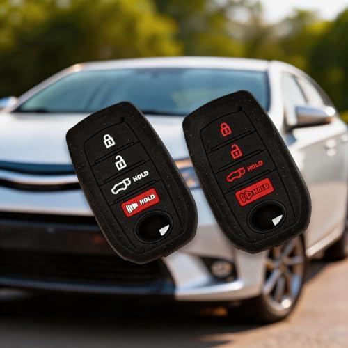 Silicone Key Fob Cover 2 Pack, Key Protector - Image 4