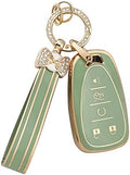PIFOOG Key Fob Cover for Chevy 5 Buttons Keys Shell Case TPU Bling Car Keychain by PIFOOG