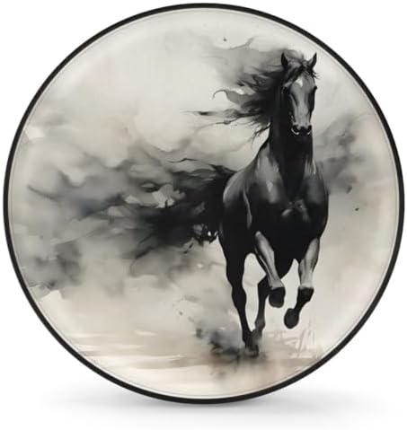 Spare Tire Cover for RV Trailer, Animals Horse Tire Covers Universal Fit for by Unknown