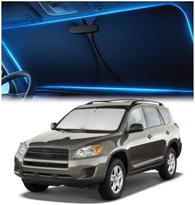 Magnelex Windshield Sun Shade for Toyota Rav4 2006-2012, Foldable Car Window by Magnelex