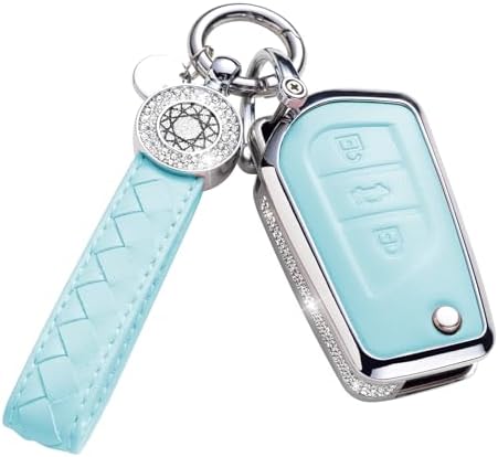for Toyota Key Fob Cover with Keychain, 3 Buttons by Unknown