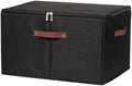 Storage Bins with Zipper Lids Decorative Lidded Baskets Boxes by VinneGenzz