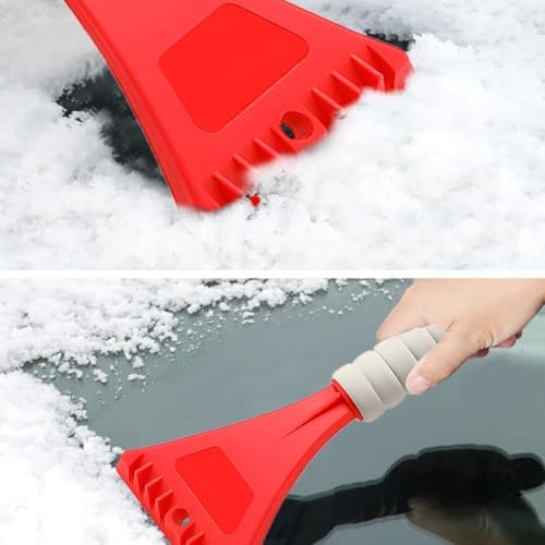 LCE Scraper for Car Windshield, Plastic Vehicle Windscreen Snow Frost Removal - Image 4