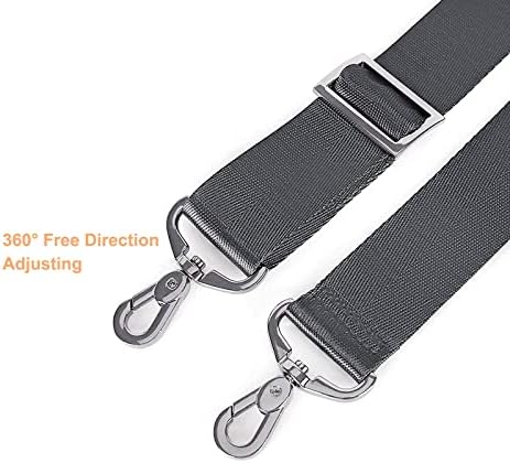 MOSISO 56 inch Shoulder Strap, Adjustable Soft Universal Non-Slip Strap - Image 2