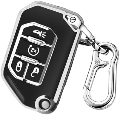 QBUC for Jeep Key Fob Cover by QBUC