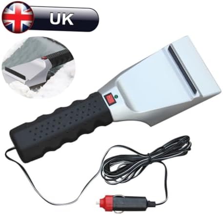 12v Heated Ice Scraper for Car Windshields and Glass - Image 7
