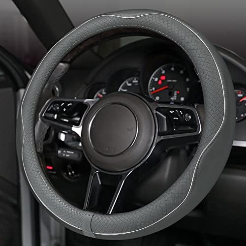 Car Steering Wheel Cover, Breathable, Heavy Duty, Full Surround, Sports Style - Image 2