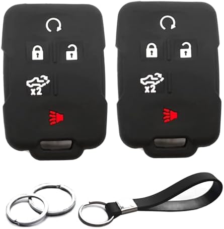 2pcs Compatible with Chevy Chevrolet Silverado GMC Sierra 1500 2500 3500 Smart by INFIPAR