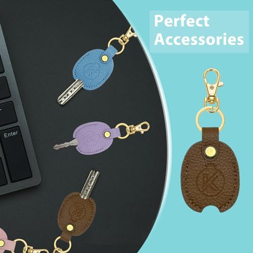 Leather Car Key Cover - Image 6