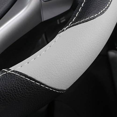 Leather Steering Wheel Cover for Ford F-150 - Image 4