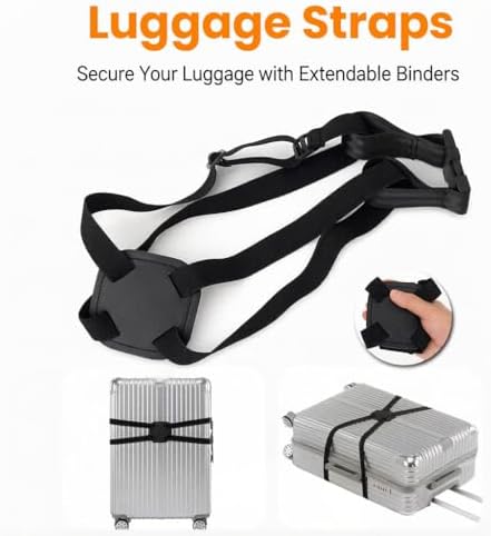 Luggage Strap Add a Bag – Adjustable Elastic Luggage Connector Strap - Image 6