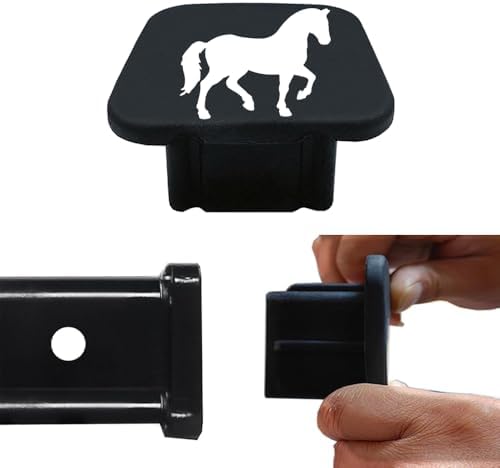 2 Inch Horse Logo Trailer Hitch Cover - Image 2
