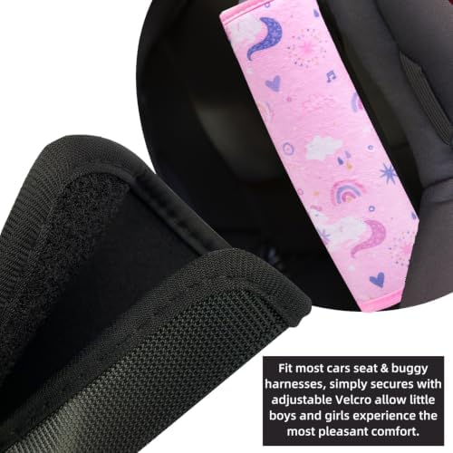 Seat Belt Cover for Kids, Seat Belt Pad for Boys Girls, Car Seat Straps - Image 3