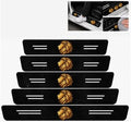 5PCS Lion Car Door Sill Protector, Carbon Fiber Leather Sill Stickers by TnLnYn