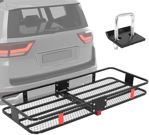 GarveeTech 72" x 30" x 6" Heavy-Duty Hitch Cargo Carrier – 600 Lbs Capacity - Image 4