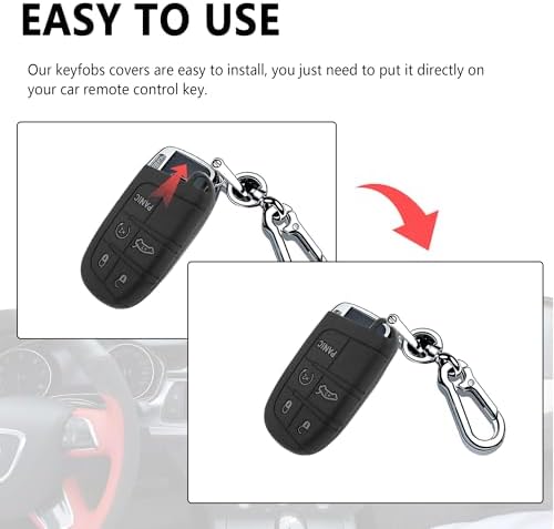 5 Buttons Key Fob Cover, Key Fob Replacement - Image 6