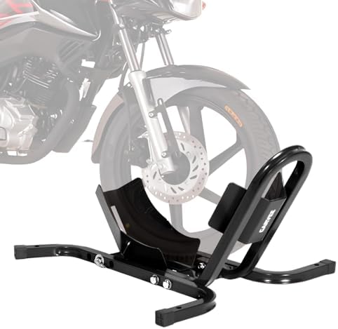 Garvee 1800 Lb Capacity Heavy Duty Motorcycle Wheel Chock – Black by Garvee