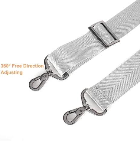 MOSISO 56 inch Shoulder Strap, Adjustable Soft Universal Non-Slip Strap - Image 3