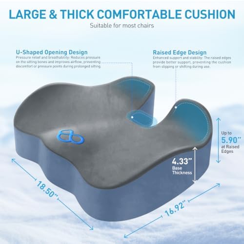 BlissTrends Extra Thick Seat Cushion - Image 2