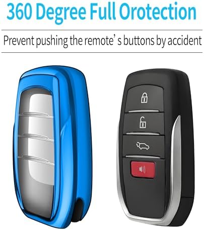 Key Fob Cover with keychain Compatible with Toyota 2025-2026 Camry, 4Runner - Image 4
