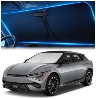 Magnelex Windshield Sun Shade for Kia EV6 2022-2025, Foldable Car Window by Magnelex